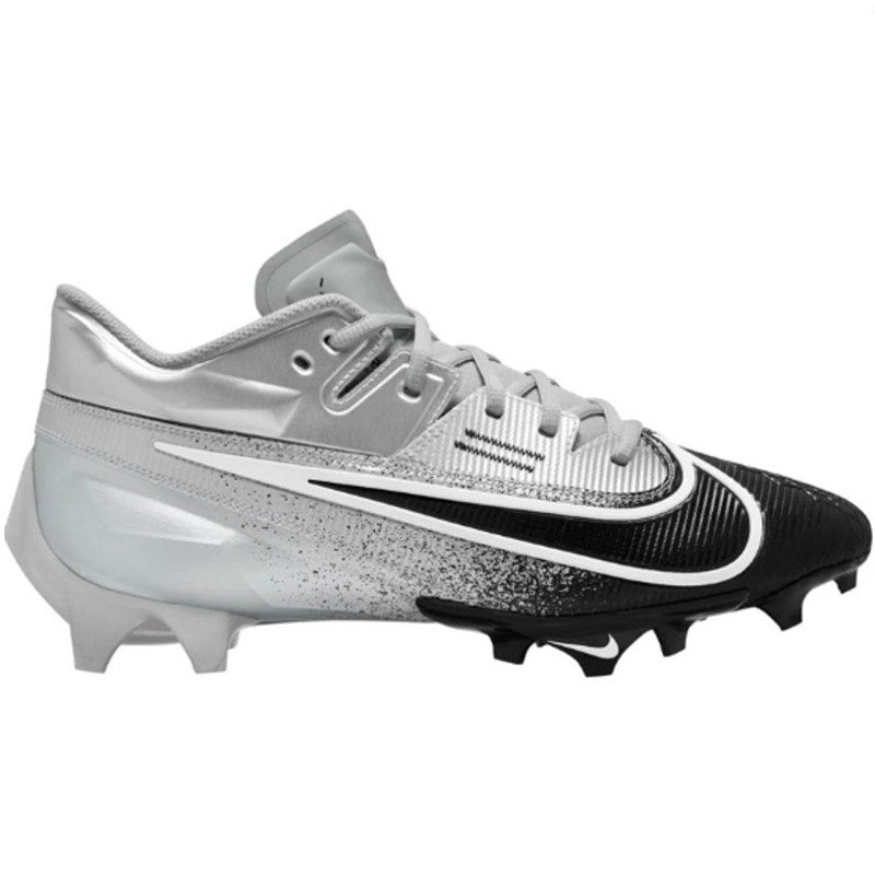 Nike Men Vapor Edge Elite 360 2 Molded Football Cleats US 10.5 Silver Black NWOB