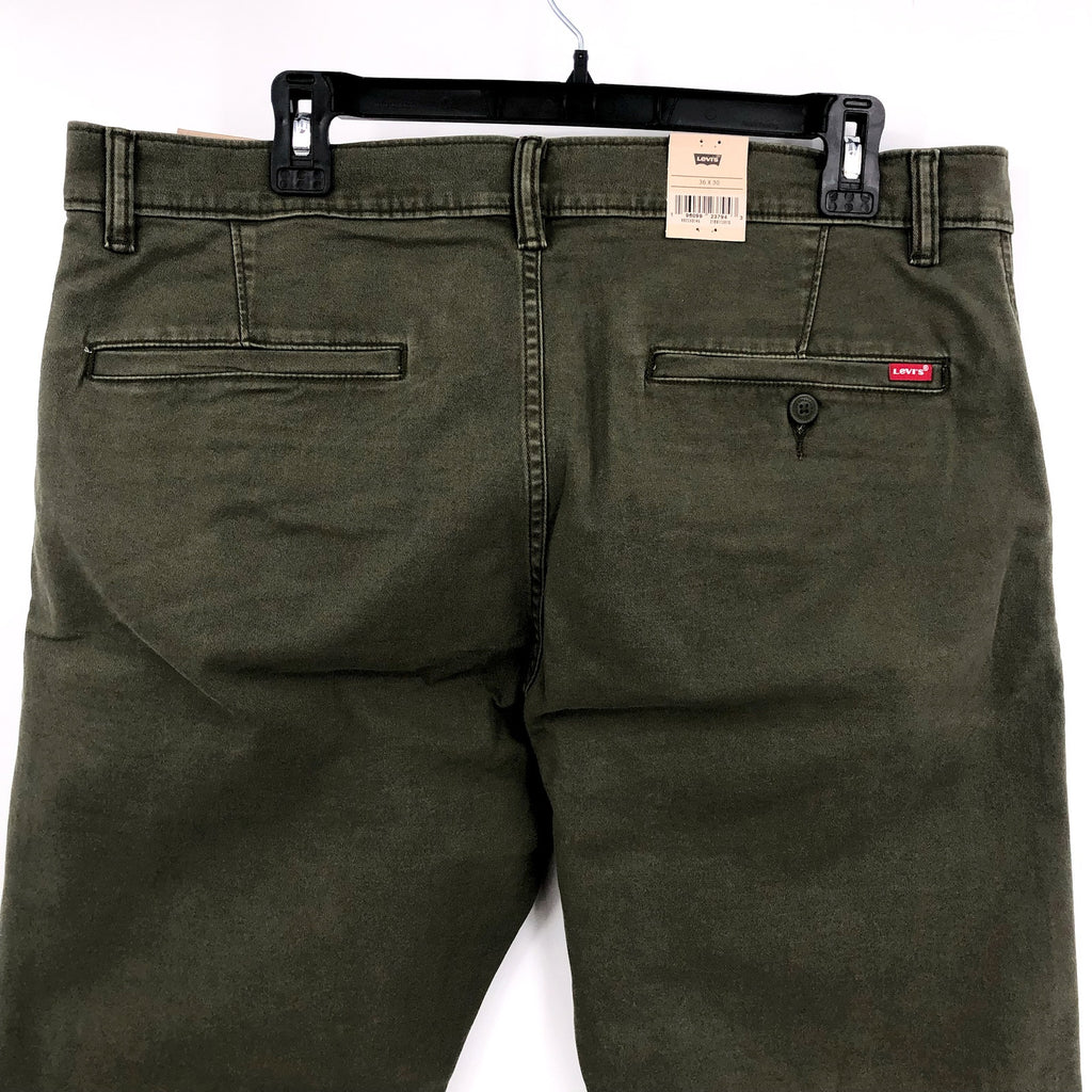 LEVI'S Men's XX Chino Standard Taper Pants 36x30 Olive Green NWT 85226-0146