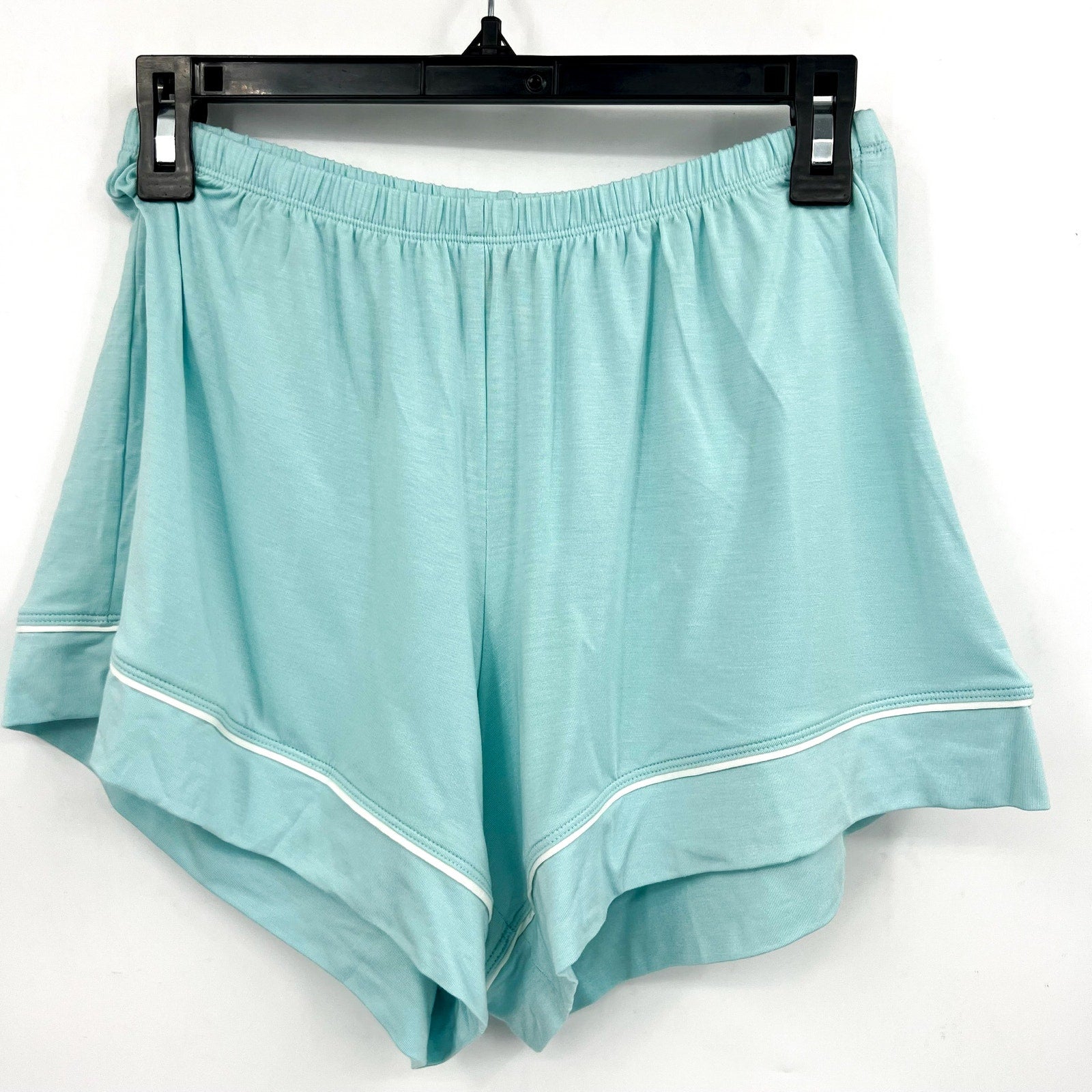 EBERJEY Giselle Relaxed Shorts PJ Set Small Canal Blue Tencel Modal NWT