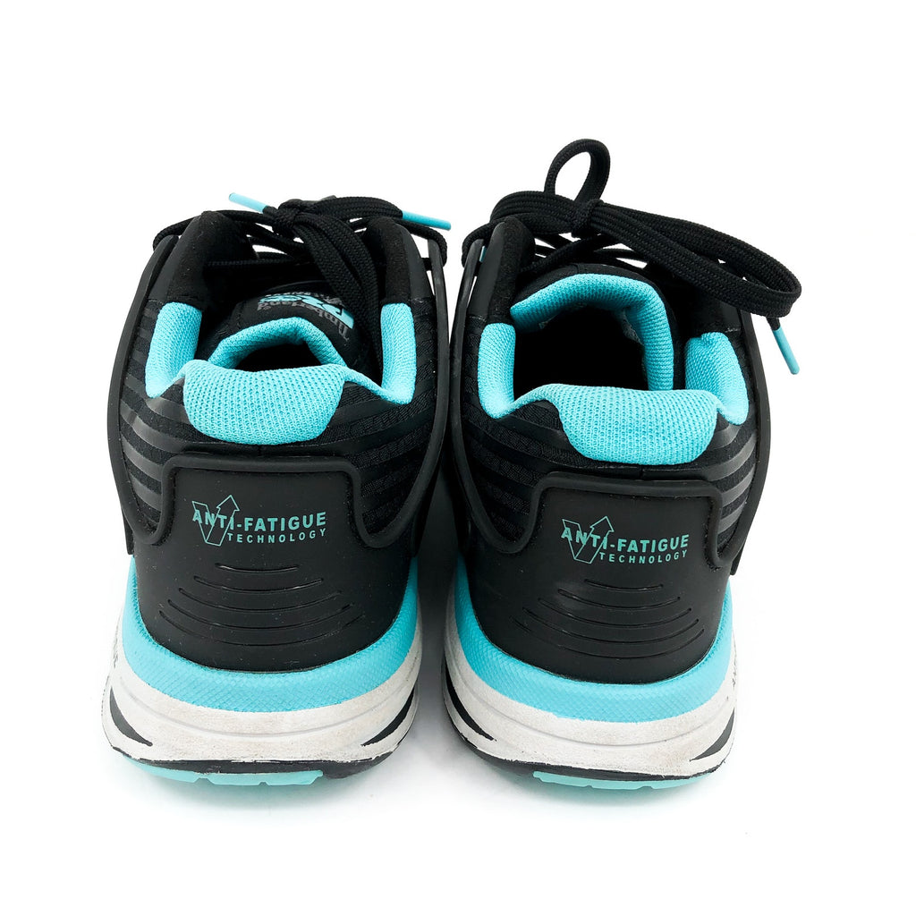 TIMBERLAND Women's PRO Work Sneakers US 6.5 Black Blue Drivetrain Comp-Toe NIB