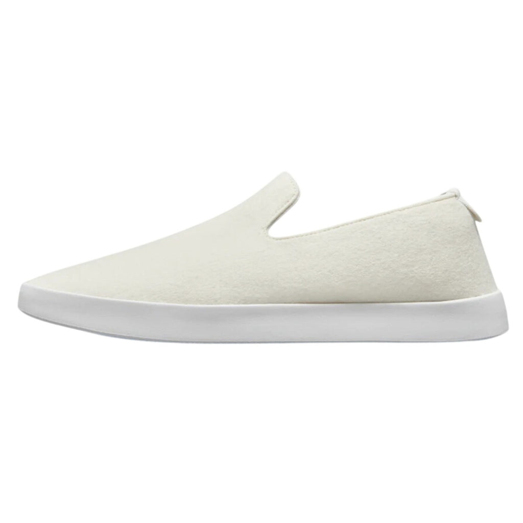 AllBirds Mens Wool Lounger Casual Sneakers Size 8 EU 40.5 White Slip On NIB