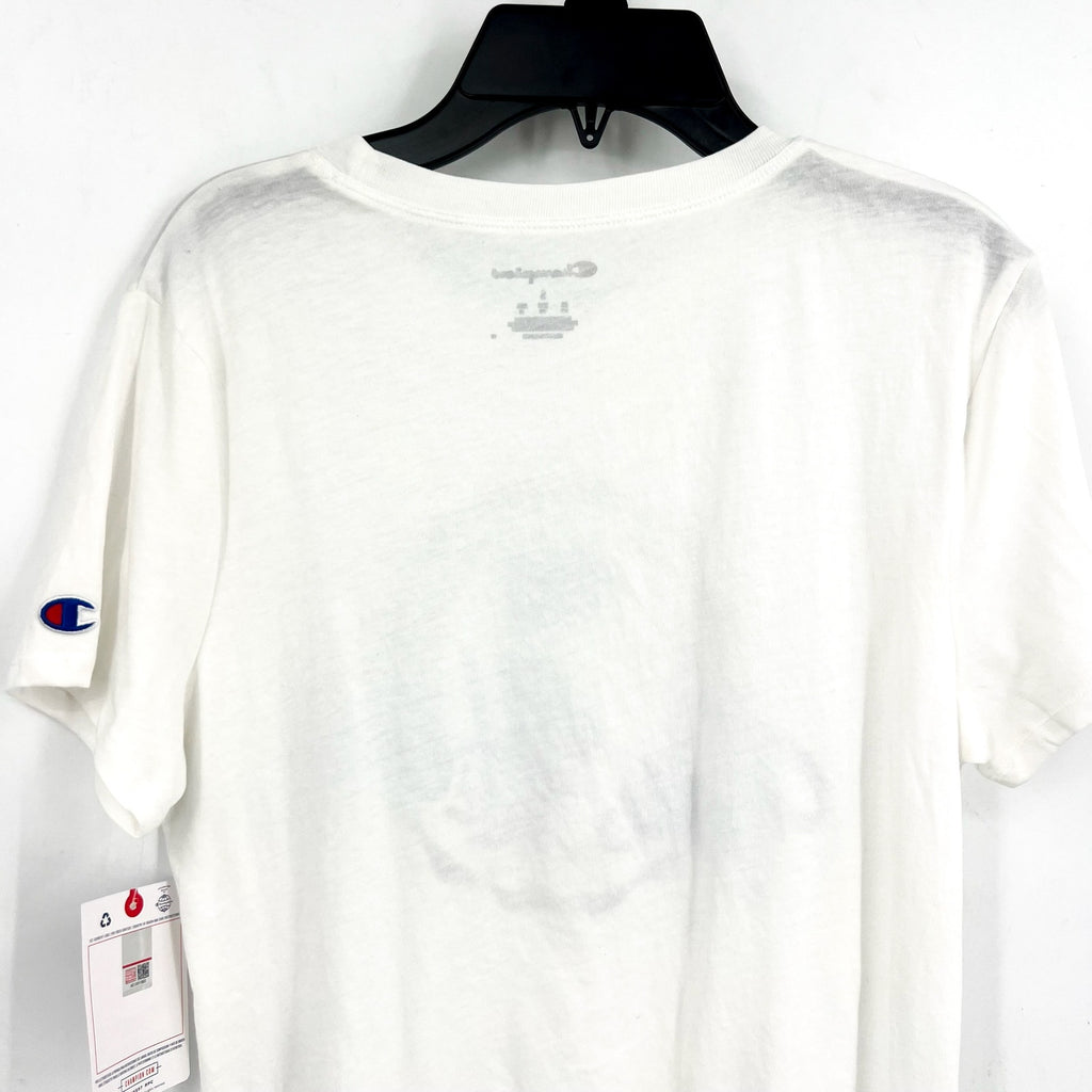 Champion Womens North Carolina Tar Heels T-Shirt Small White Short Sleeve NWT