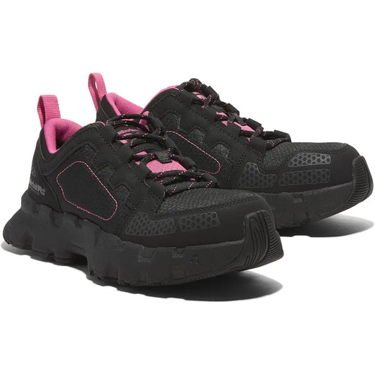 Timberland Pro Womens Powertrain EV CT Work Sneakers US 10 M Black Pink NIB
