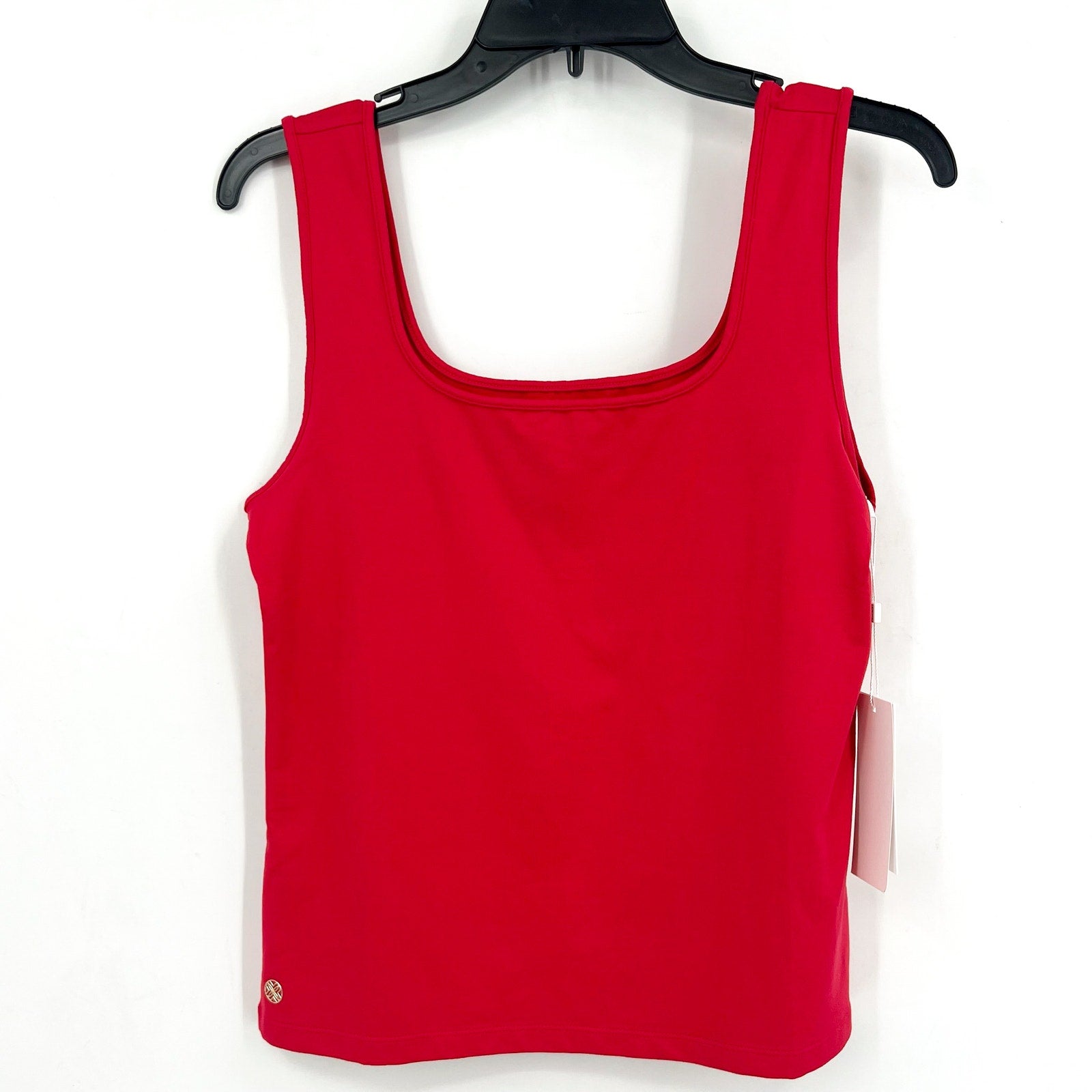 LILLY PULITZER Womens Marsaille Tank Top Medium Mystique Pink Square Neck NWT