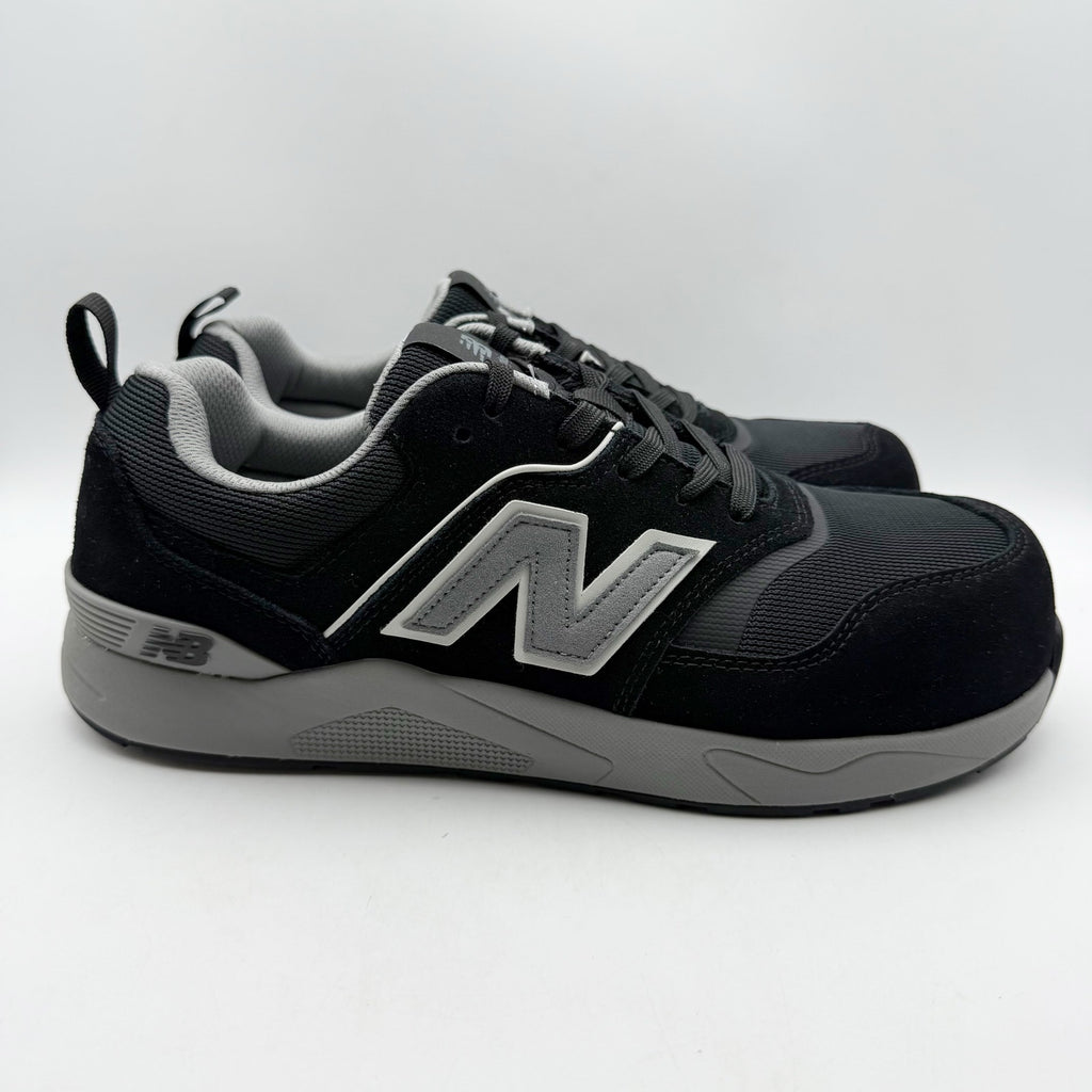 New Balance Mens Elite Lite Work Sneakers SIZE 9.5 Black SR Comp Toe EH NIB