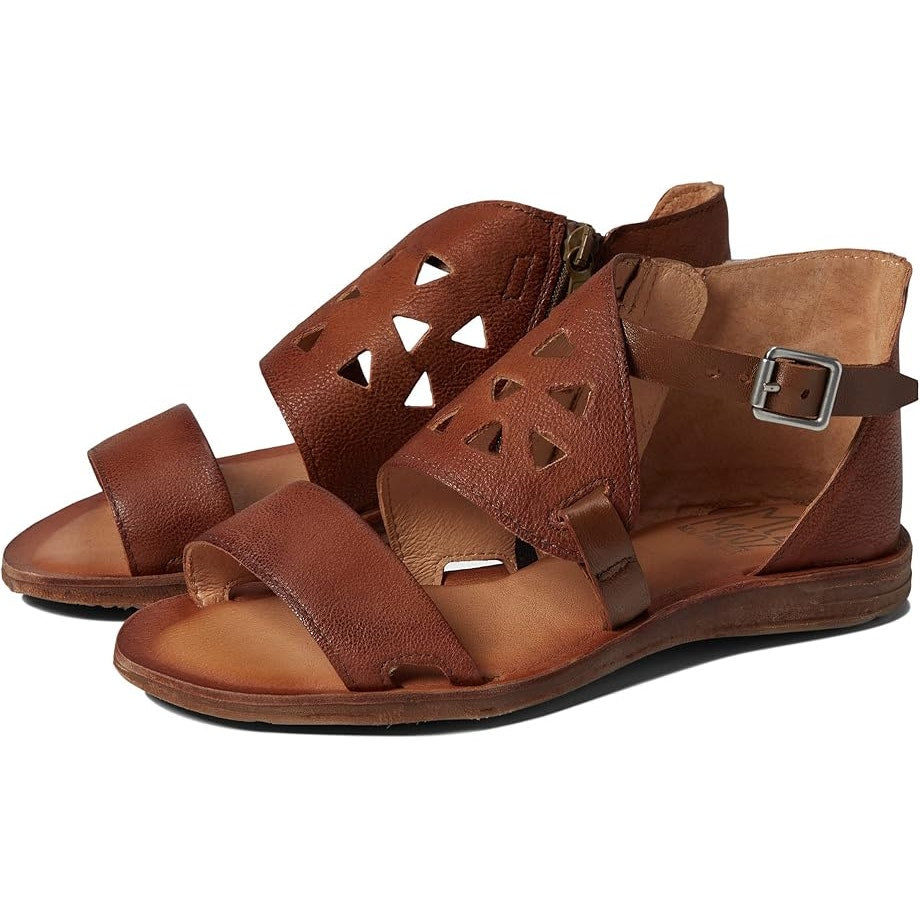 Miz Mooz Womens Frida Sandals EU 39 US 8.5-9 Brown Brandy Leather NIB