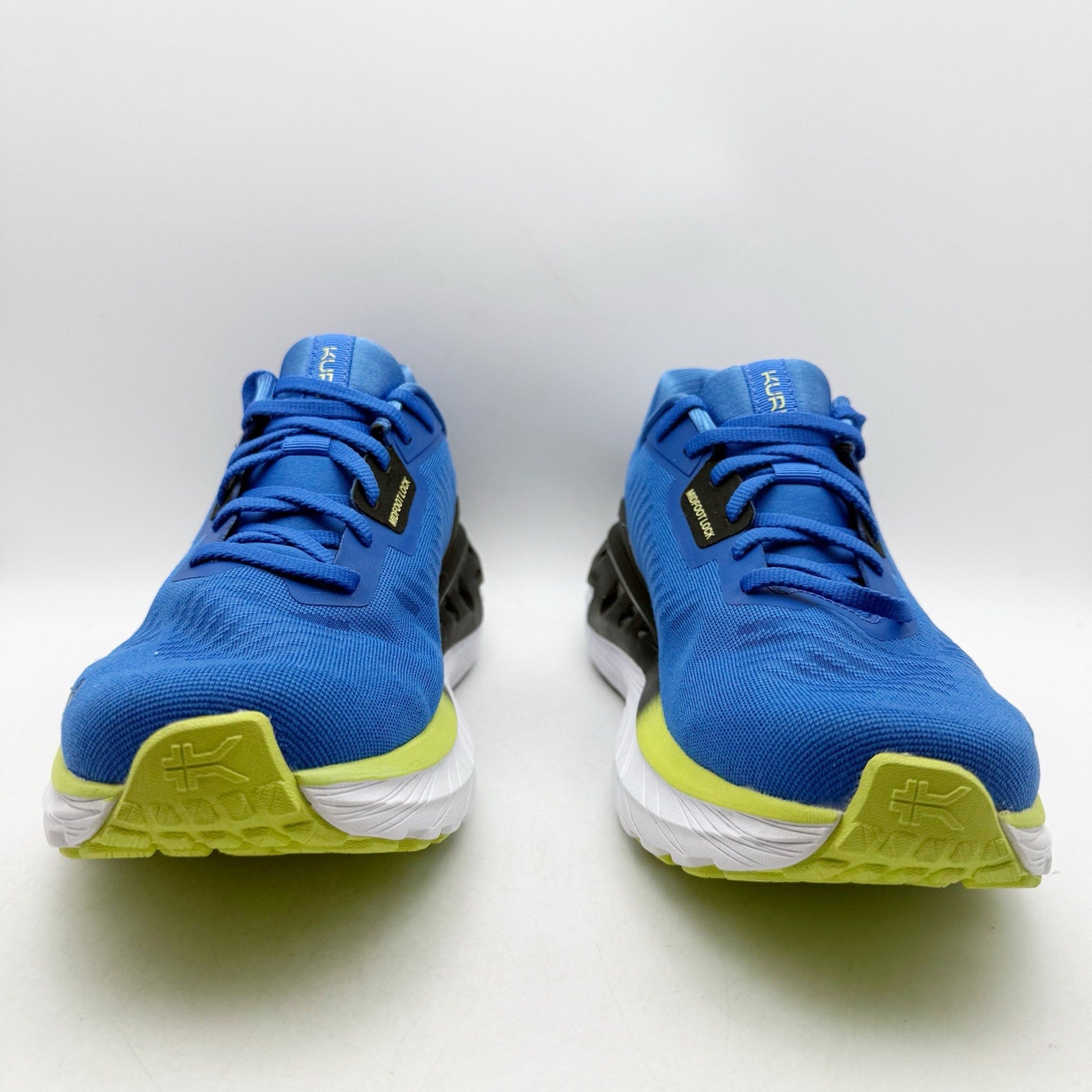 Kuru Mens Triple Max Ion Sneakers US 9.5 M EU 42 Blue Lime Athletic NWOB