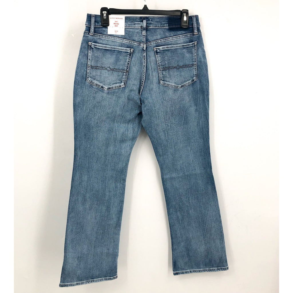 LUCKY BRAND Women's Sweet Boot Cut Jeans US 12 Blue Cabana Mid rise NWT