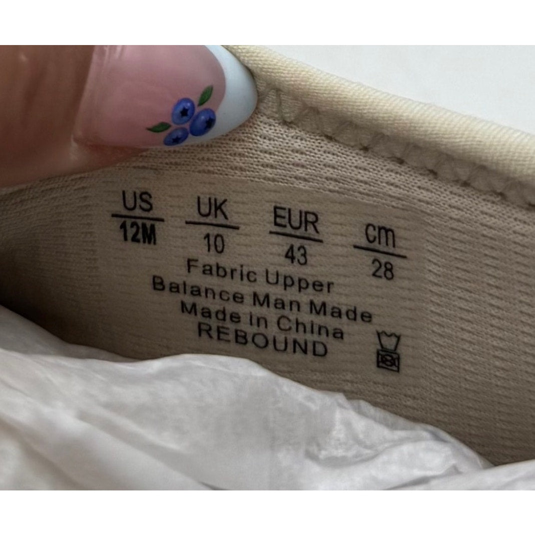 Ryka Womens Rebound Slip on Casual Sneakers Size 12 M EU 43 Beige Birch NIB