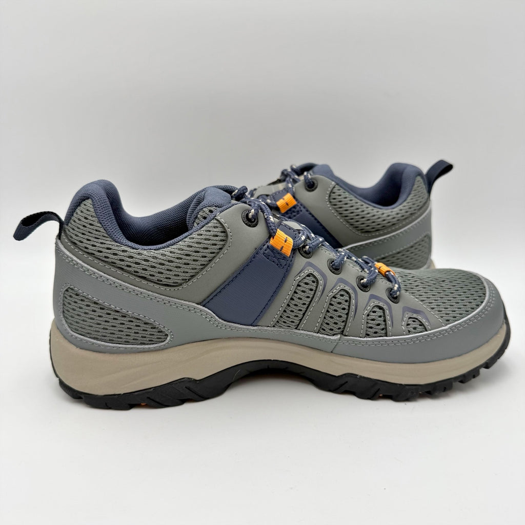 Columbia Womens Granite Trail Hiking Shoes Size 9.5 Blue Grey Waterproof NIB