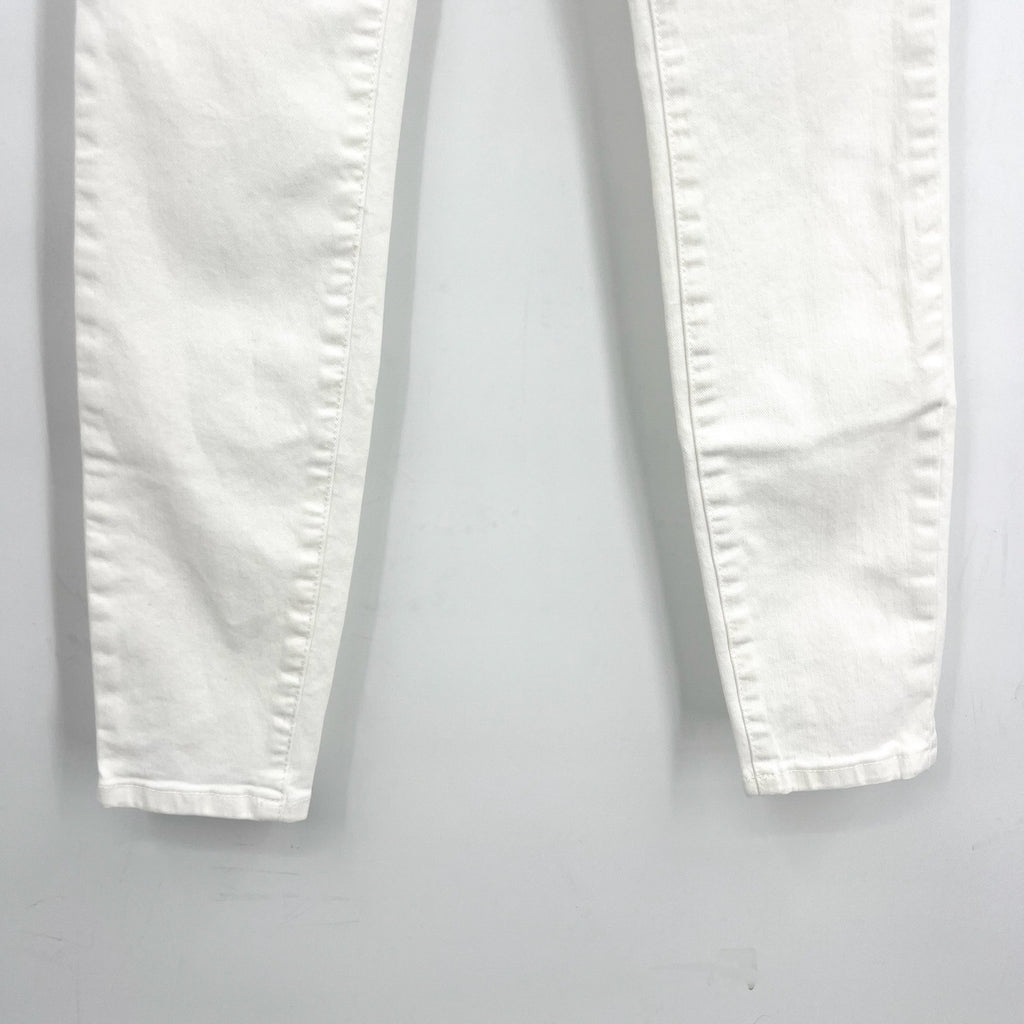 BLANKNYC Womens Bond Skinny Jeans Size 25 US 0 White Stretch Mid Rise NWOT