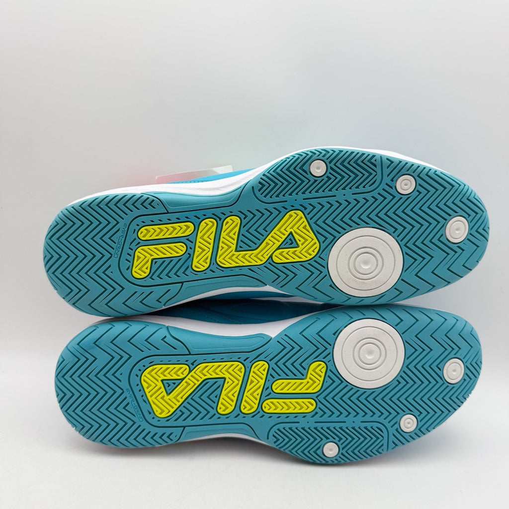 FILA Womens Double Bounce 3 Pickleball Sneakers US 11 EU 42.5 Blue Pink NWOB