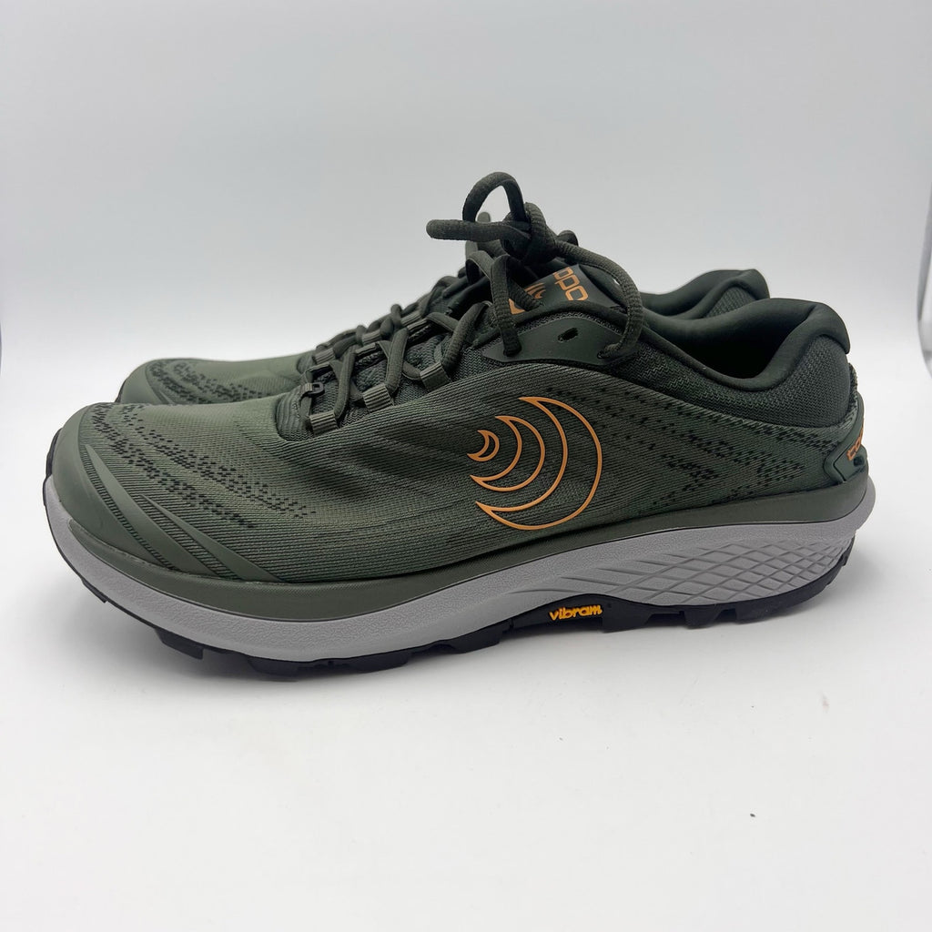 Topo Athletic Mens Pursuit 2 Trail Athletic Shoes Size 10 Green Running NIB