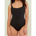 ANDIE SWIM Women's The Havana One Piece Swimsuit Medium Black Square Neck