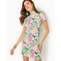 LILLY PULITZER Halle Short Sleeve Dress Medium Via Amore Spritzer Tropical NWOT