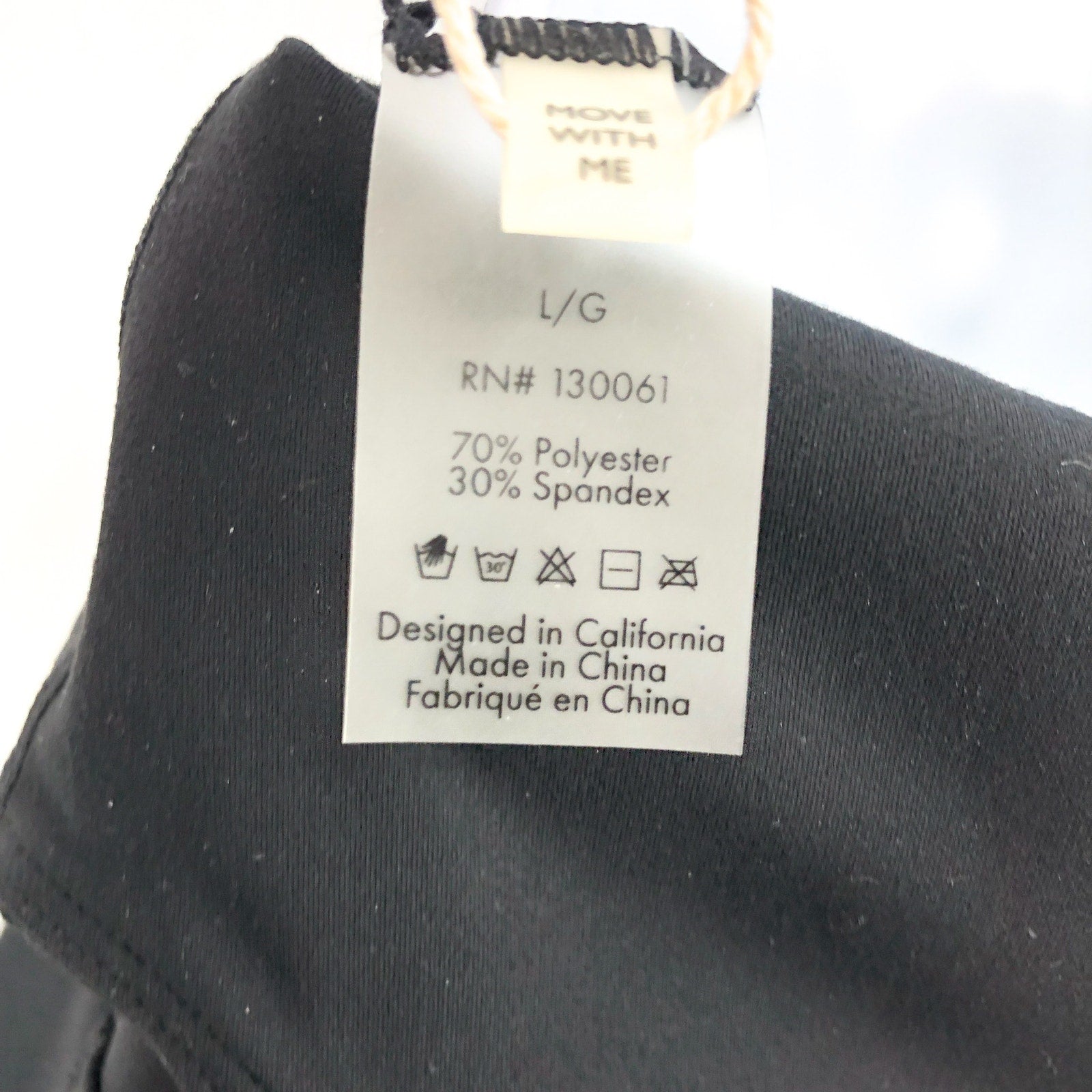 L*SPACE Women's Patterson Athletic Dress Large Black Tank Built in Short  NWT