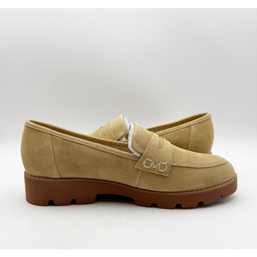 Vionic Women's Cheryl ll Loafers Size 8.5 M EU 39 Tan Sand Seude NIB
