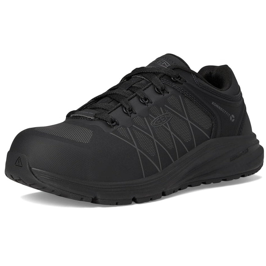 Keen Mens Vista Energy XT Work Sneakers Size 10.5 D Black Composite Toe SR NIB