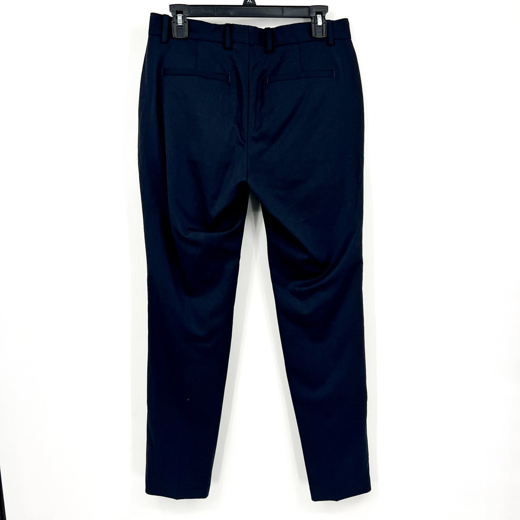 EVERLANE Men's Italian Wool Slim Dress Pants 30x30 Navy Blue Flat Front NWT