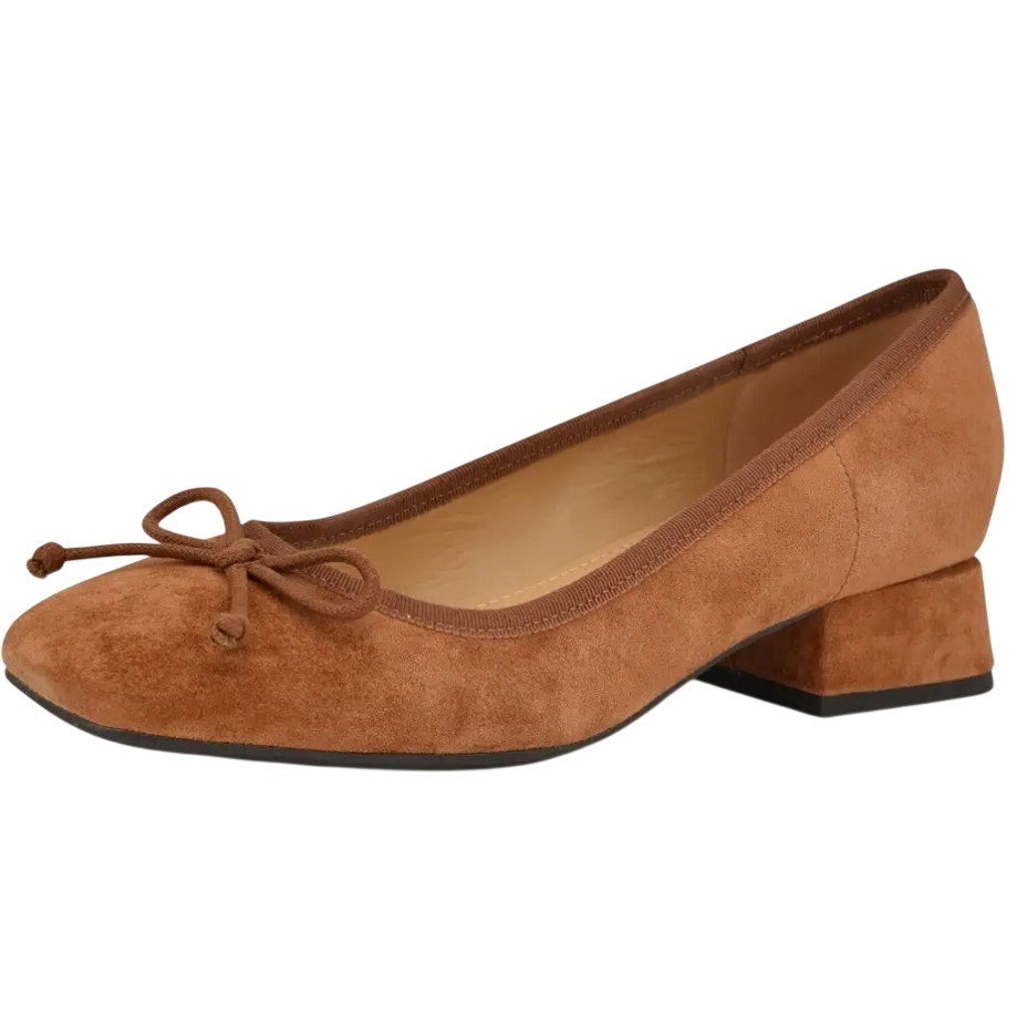 Nine West Womens Saruh Dress Pumps Size 10 M Brown Suede Slip On Heels NWOB