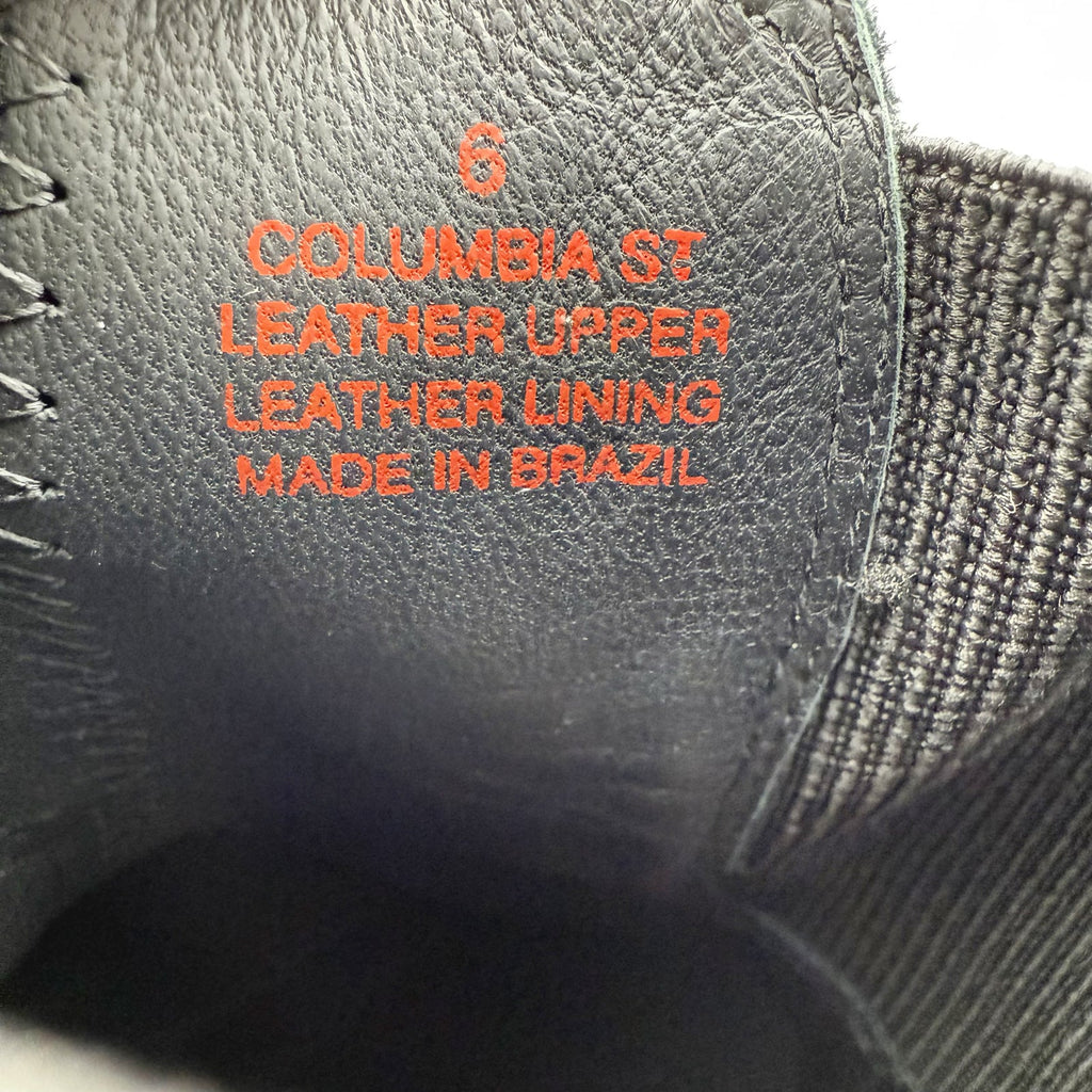 Marc Joseph New York Womens Columbia ST Ankle Booties Size 6 Green Leather NWOB