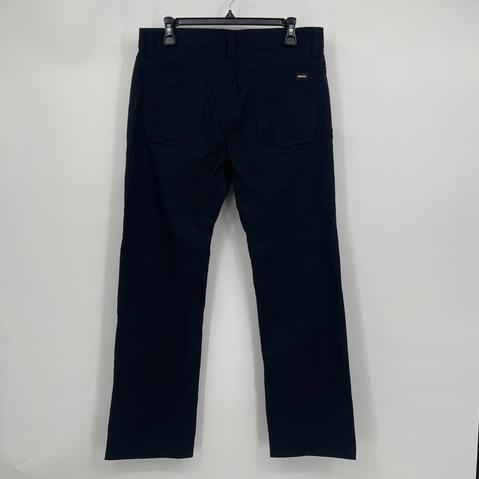 PRANA Men's Brion Hiking Pants II 30 X 32 Black Water Repellent UPF 50+ NWT