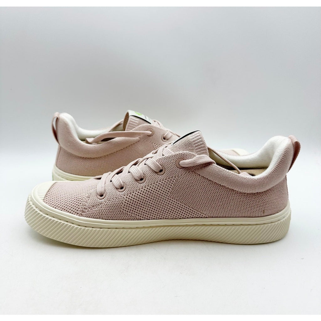 Cariuma Womens IBI Low Sneakers Size 9 Pink Rose Bamboo Knit NIB