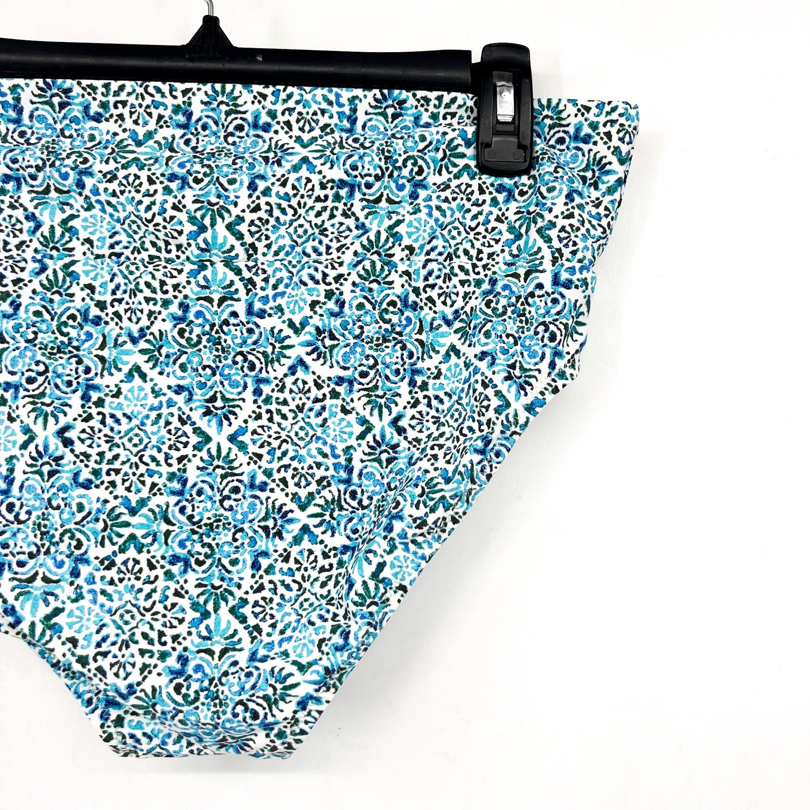 HELEN JON Women's Convertible Hipster Bikini Bottom Small Blue Montrose NWT