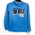 GEN 2 Kids North Carolina Tarheels Performance Hoodie Youth Medium Blue NWT