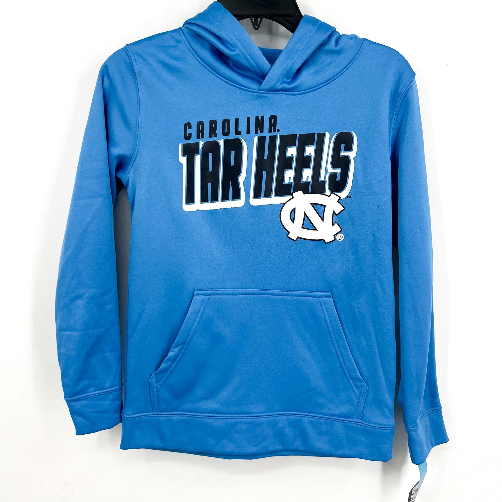 GEN 2 Kids North Carolina Tarheels Performance Hoodie Youth Medium Blue NWT