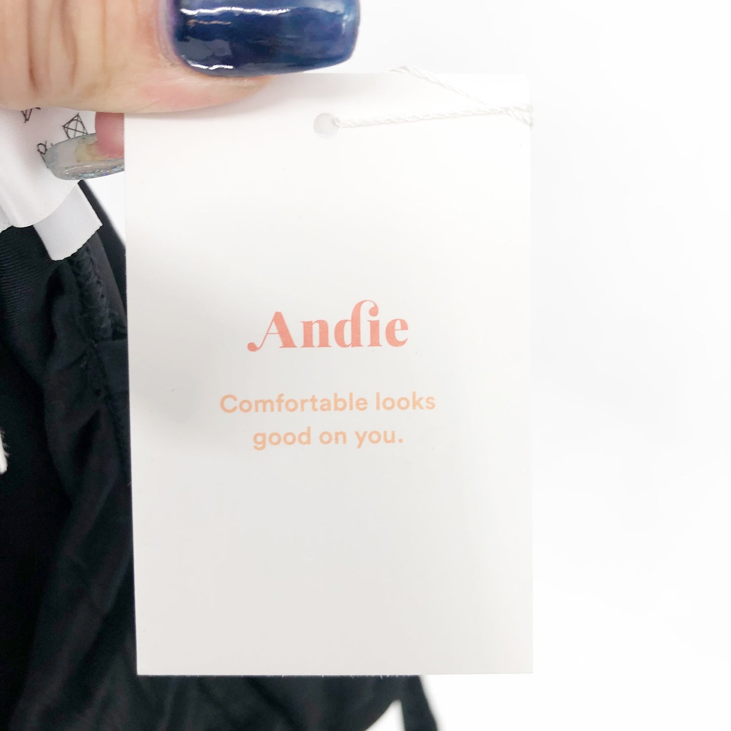 ANDIE SWIM Sardinia One Piece Plunge Swimsuit Medium Tall Black