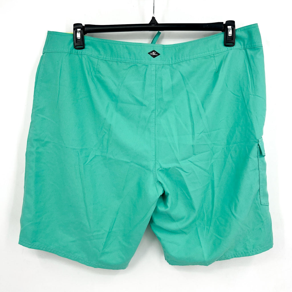 O'NEILL Mens Santa Cruz 2.0 Boardshorts Size 31 Medium Aqua Green NWT