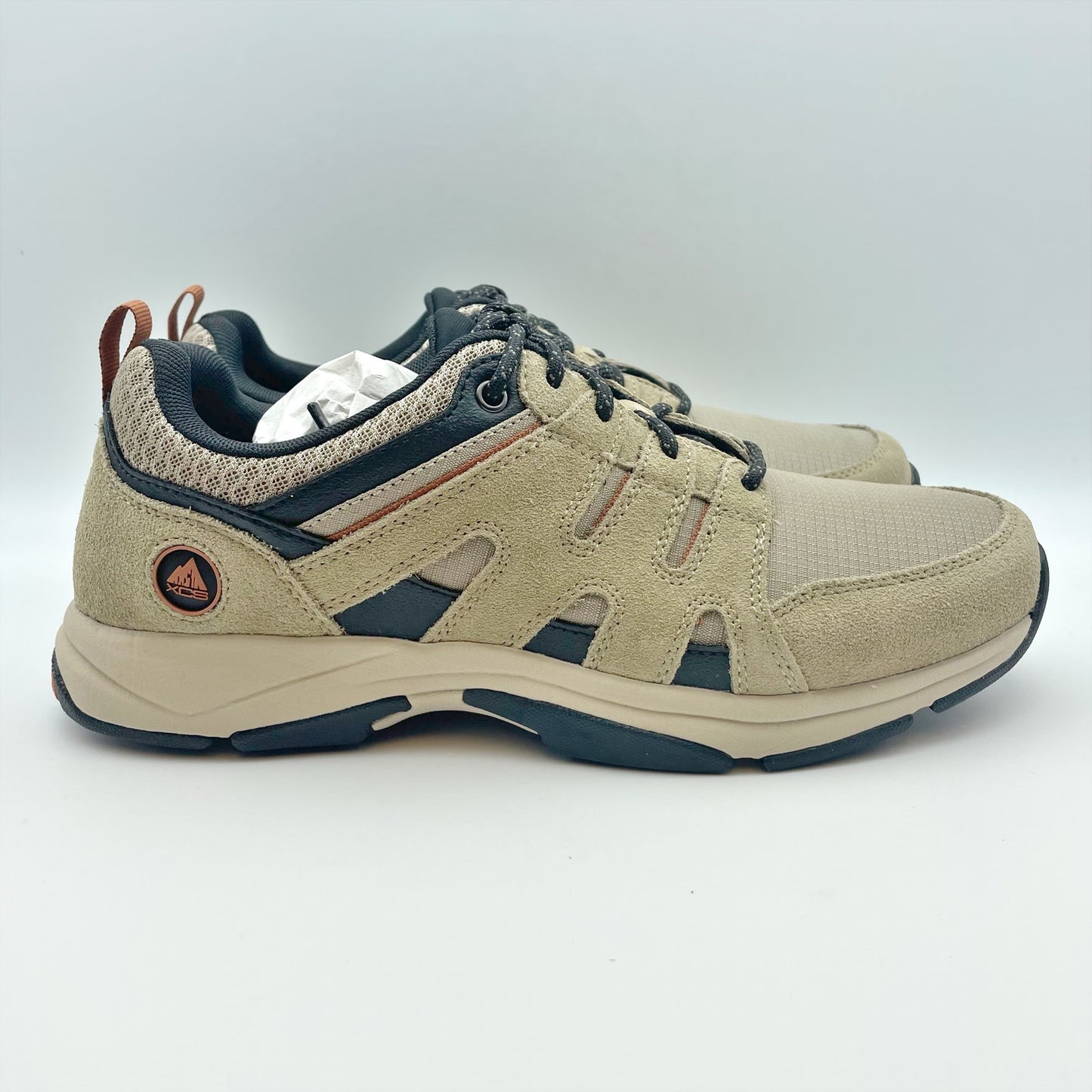 Rockport Men's Chranson Sport Lace Up Shoes Size 9 Taupe Beige Tan NIB