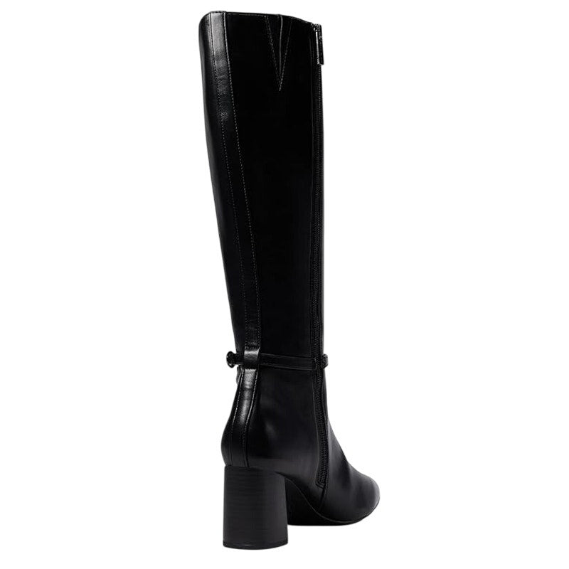 Anne Klein Womens Brenice Knee High Tall Boots Size 9 Vegan Leather NIB