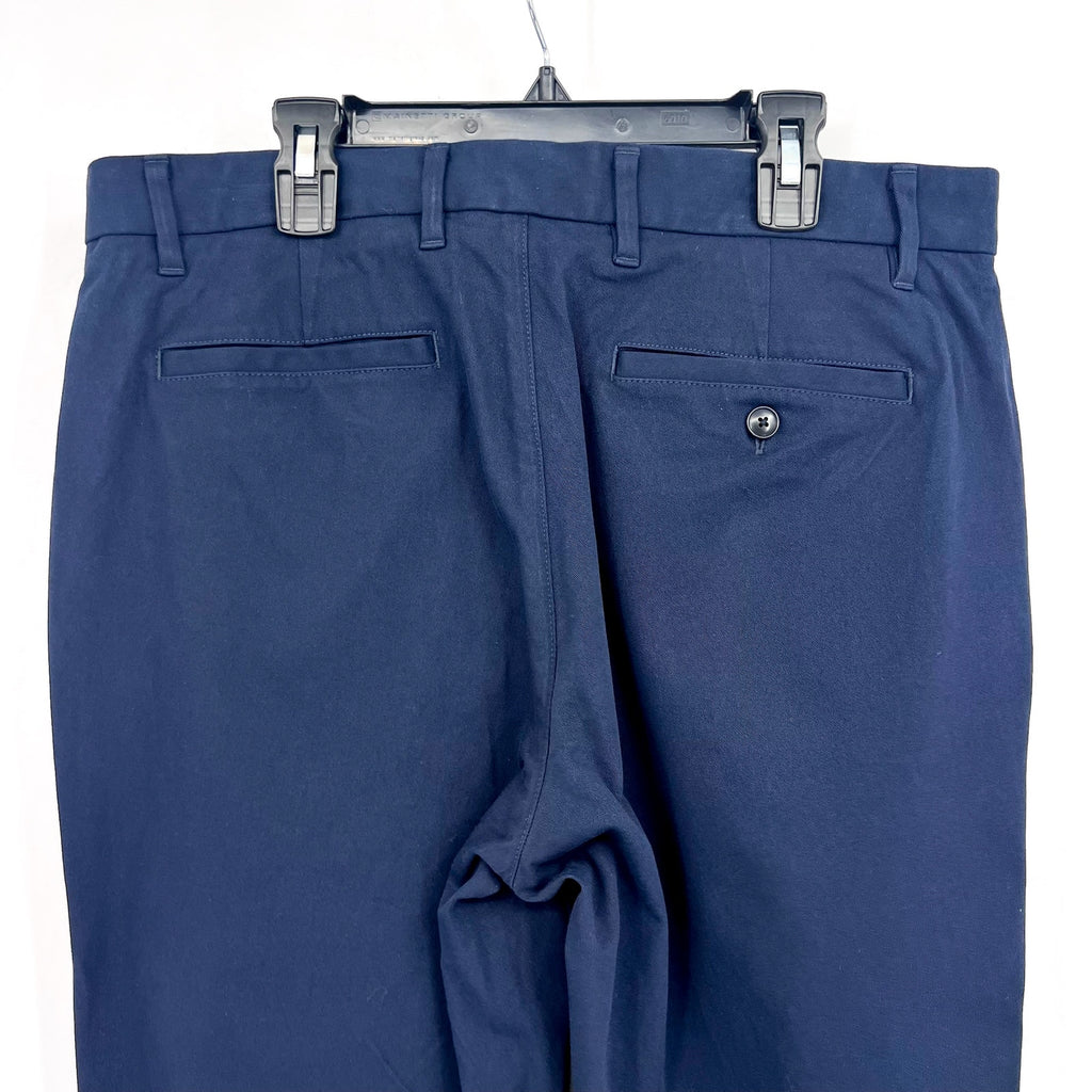 EVERLANE UNIFORM Men's The Performance Chino 32x34 Navy Blue Pants NWT