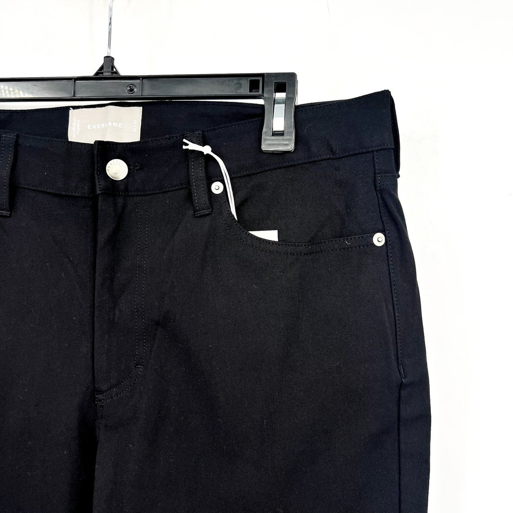 EVERLANE Men's The Performance 5-Pocket Pants 34x30 Black Chino Stretch NWT