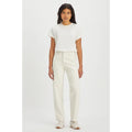 LEVI'S Womens 94 Baggy Jeans 29x31 US 8 Cream Straight Mid Rise NWT A35100025