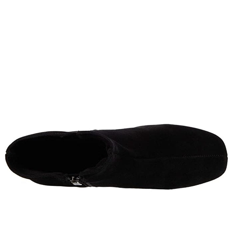 La Canadienne Womens Juni Ankle Boots US 7.5 Black Suede Waterproof NWOB