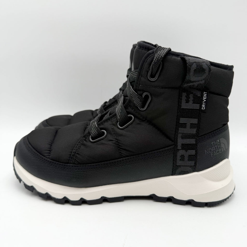 The North Face Womens Thermoball Luxe Ankle Boots Size 8 Black Waterproof NIB