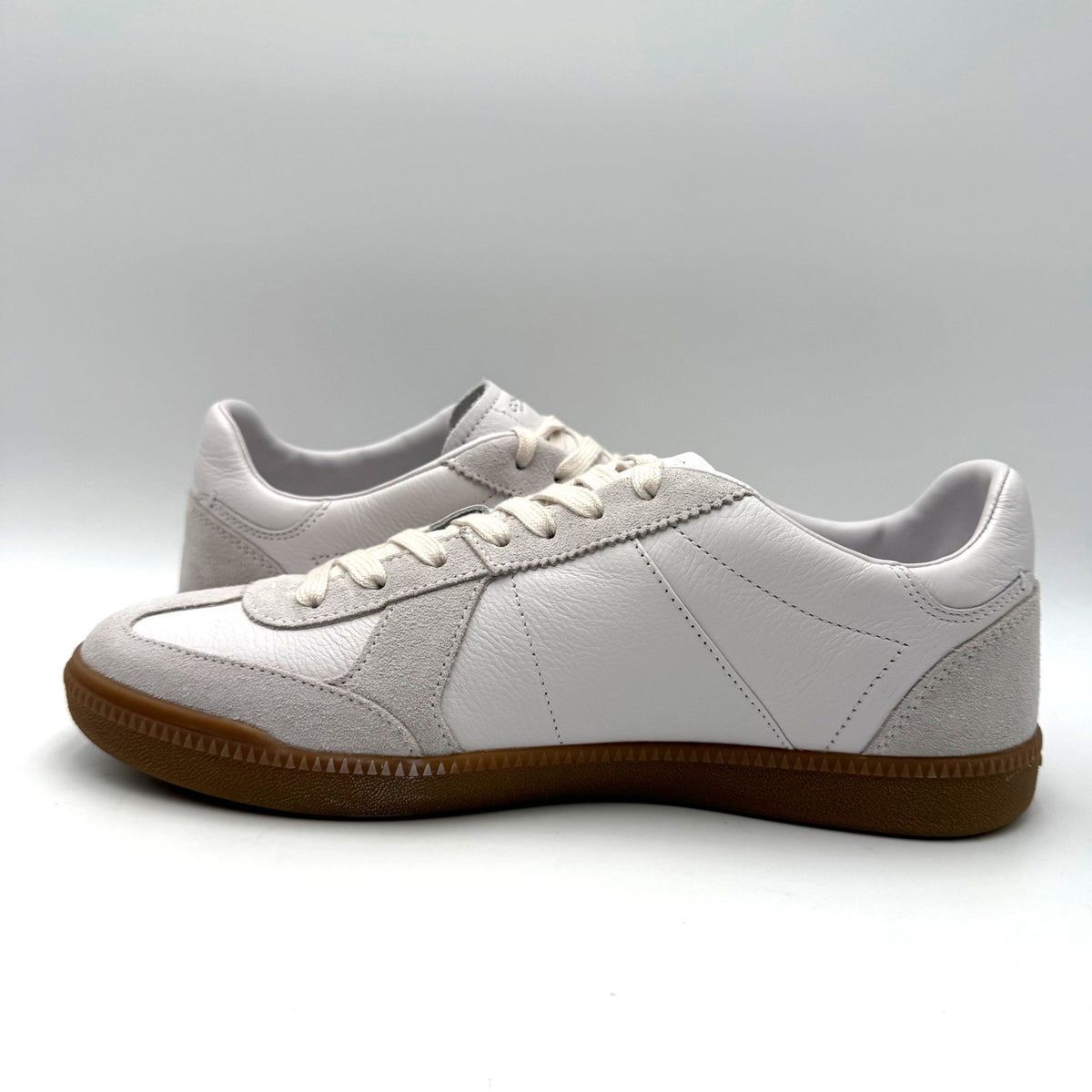 Coach Mens Ellis Low Top Casual Sneakers Size 9.5 Optic White Leather Suede NWOB