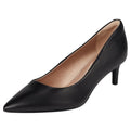 Rockport Womens Cindy Dress Pumps Size 7 Wide EU 37.5 Black Leather Heels NIB