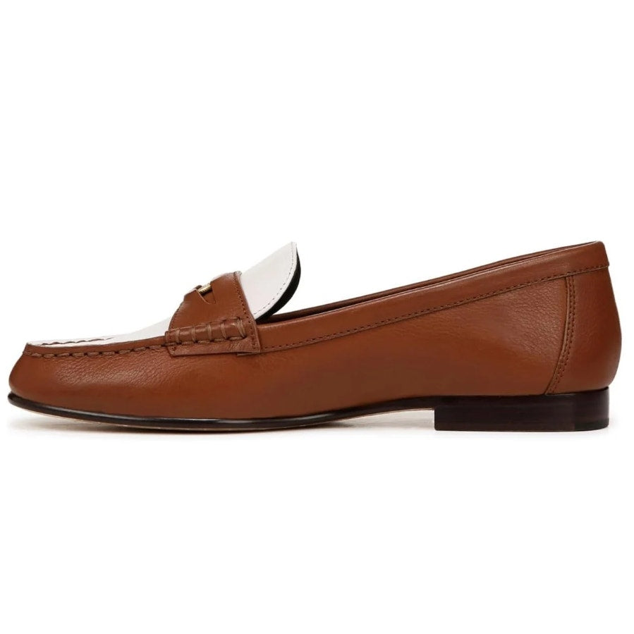 Veronica Beard Womens Penny 2 Loafers Size 10 M Caramel Brown Leather NIB