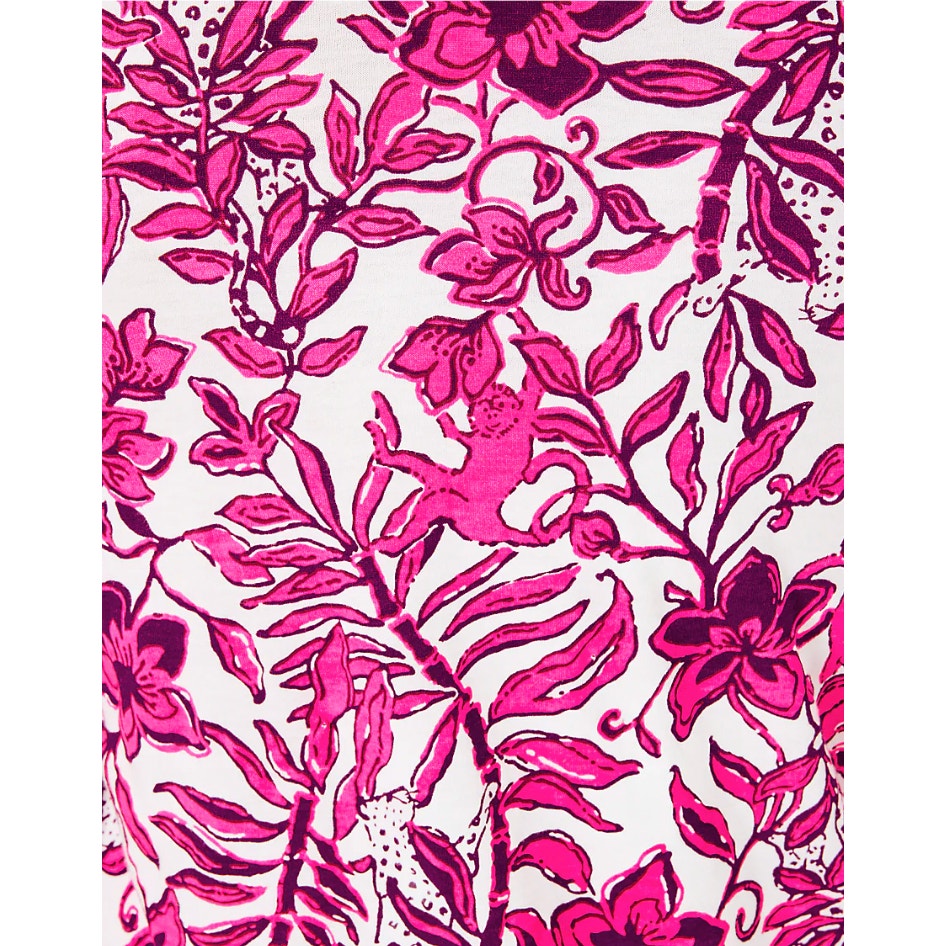 LILLY PULITZER Women's Cass Mini Dress XS Pink Elderflower Blossom NWT