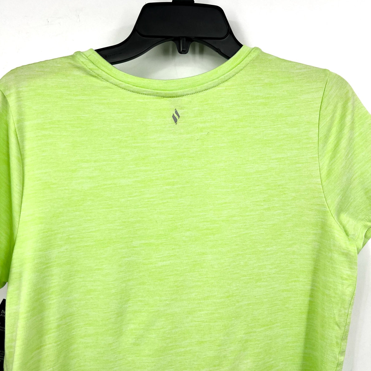 SKECHERS Women's GO DRI Swift Tunic Tee Medium Lime Green Short Sleeve NWT