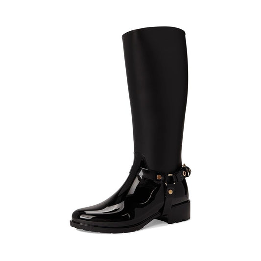 Dolce Vita Womens Cloudy Knee High Boots US 9 Black Waterproof NIB