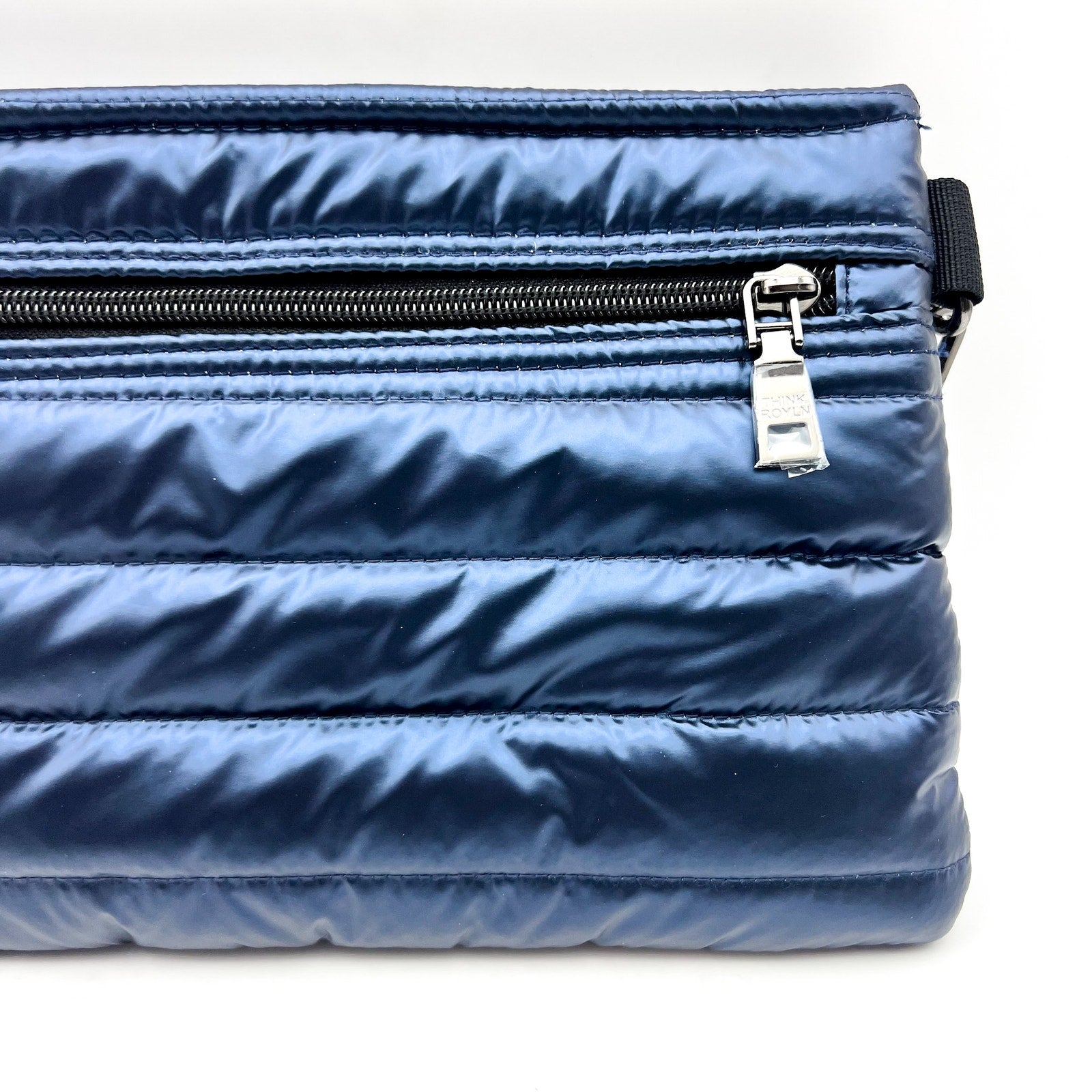 THINK ROYLN Downtown Crosswalk Crossbody Bag Blue Pearl Indigo One Size NWT