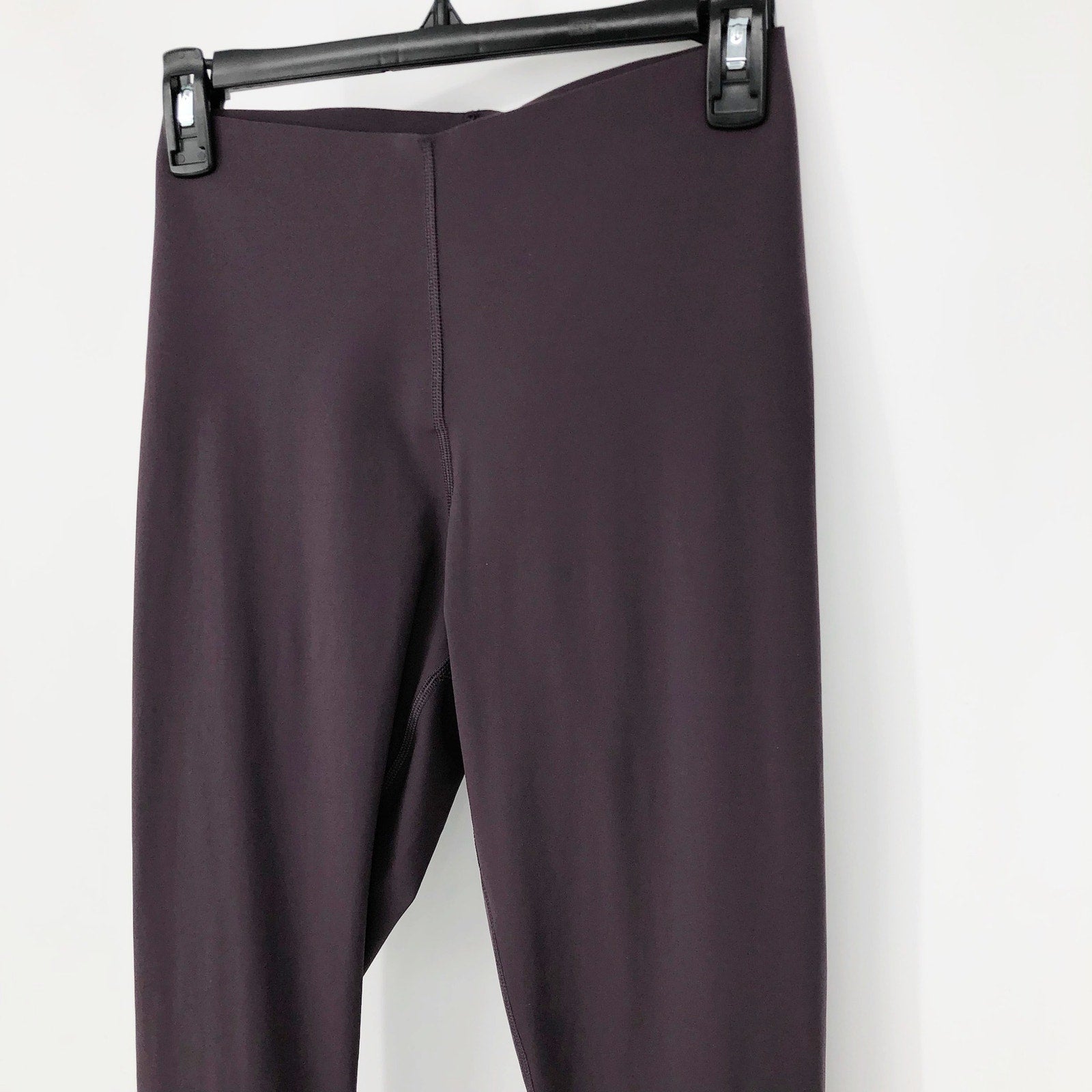 Everlane Womens The Perform Sculpt Legging Small Purple High Waist Eggplant NWT