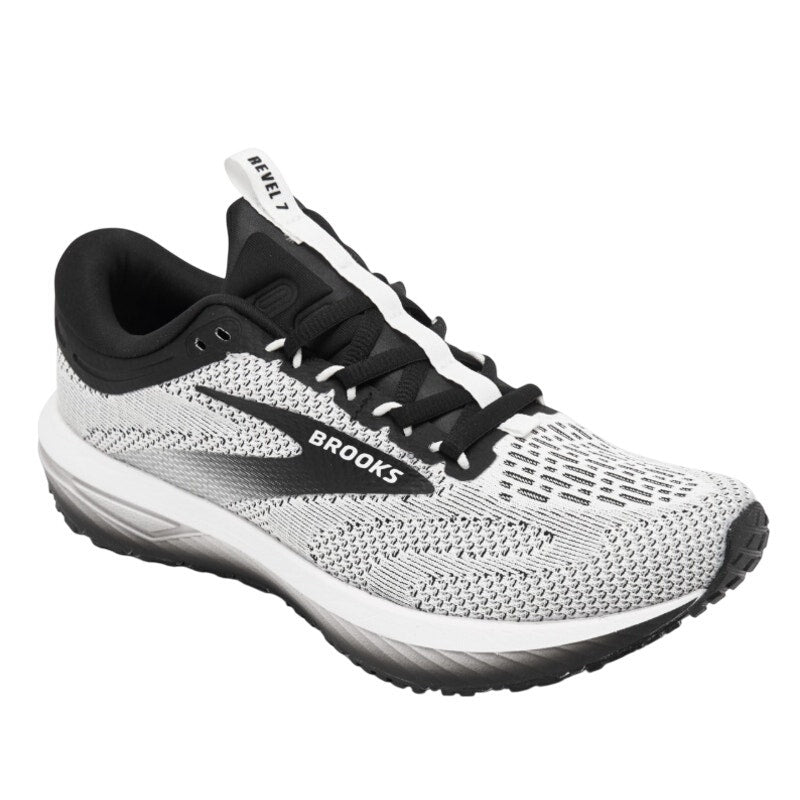 Brooks Womens Revel 7 Running Shoes US 7.5 M EU 38.5 Grey Black Athletic NWOB