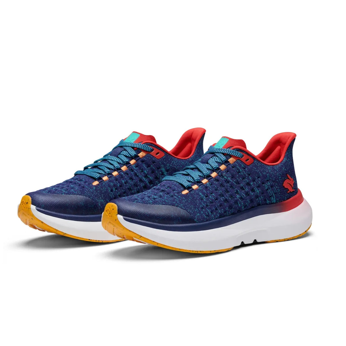 Rabbit Mens Dream Chaser Athletic Shoes Size 12 Blue Red Athletic Running NIB