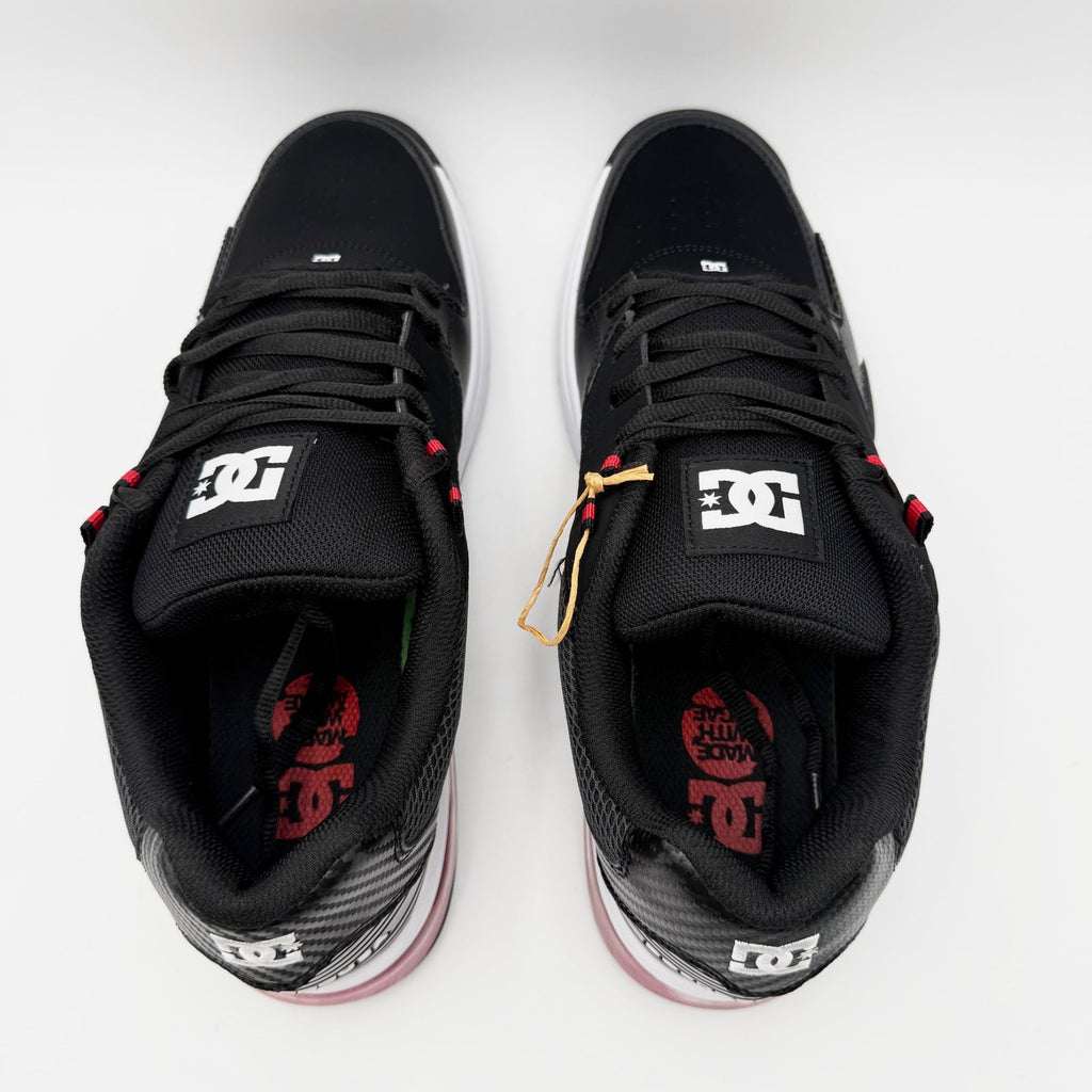DC Mens Versatile Skate Casual Sneakers Size 11 EU 44.5 Black White Red NIB